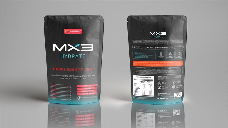 MX3 Hydrate Electrolyte Sachets, bag of 30, photo 2 of 4