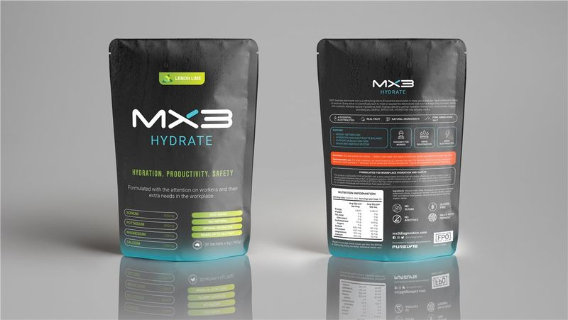 MX3 Hydrate Electrolyte Sachets, bag of 30, photo 3 of 4