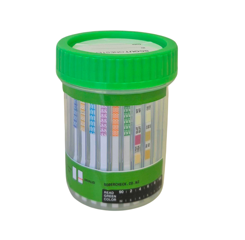 SCOUT OneStep Urine Drug Cup, box of 25 (AS/NZS 4308:2023), photo 2 of 3
