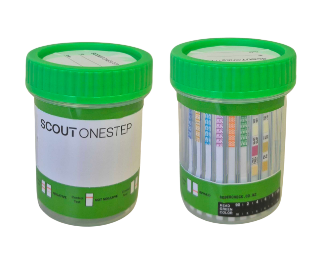 SCOUT OneStep Urine Drug Cup, box of 25 (AS/NZS 4308:2023), photo 3 of 3