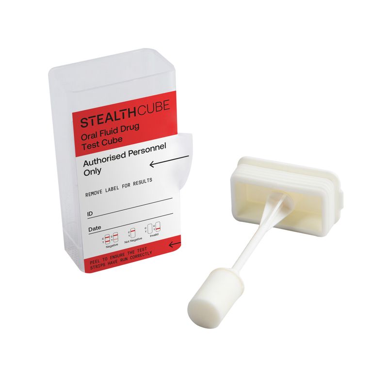 STEALTH Cube – 6 panel saliva test (box of 25)