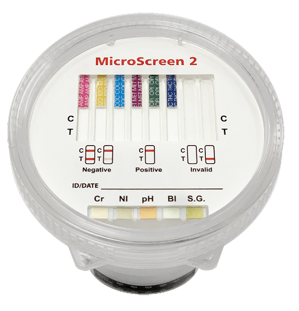 MicroScreen2 Urine Drug Cup, box of 25 (AS/NZS 4308:2023), photo 1 of 3