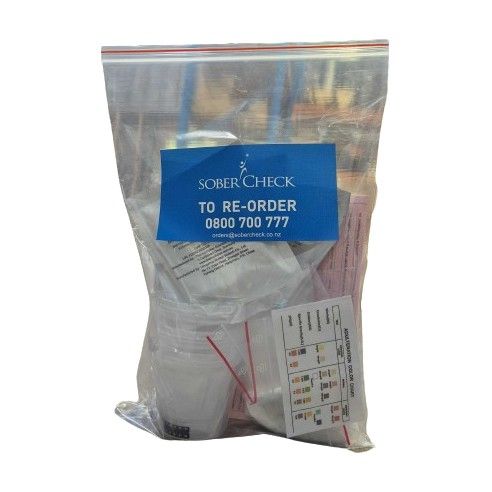 Urine training pack for DrugFree Sites