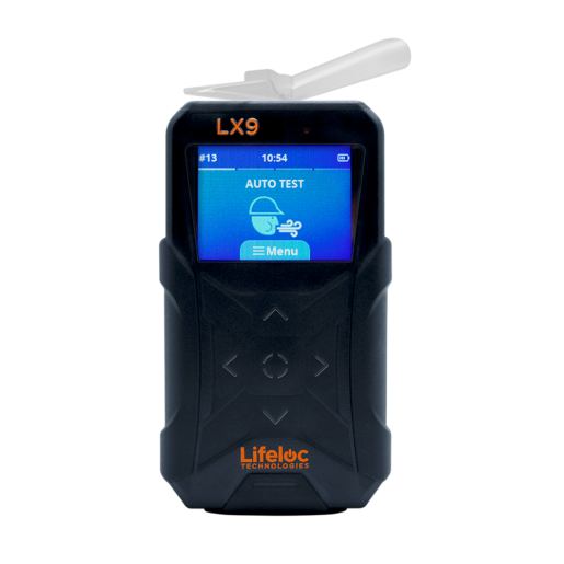 LX9 breathalyser with Bluetooth printer